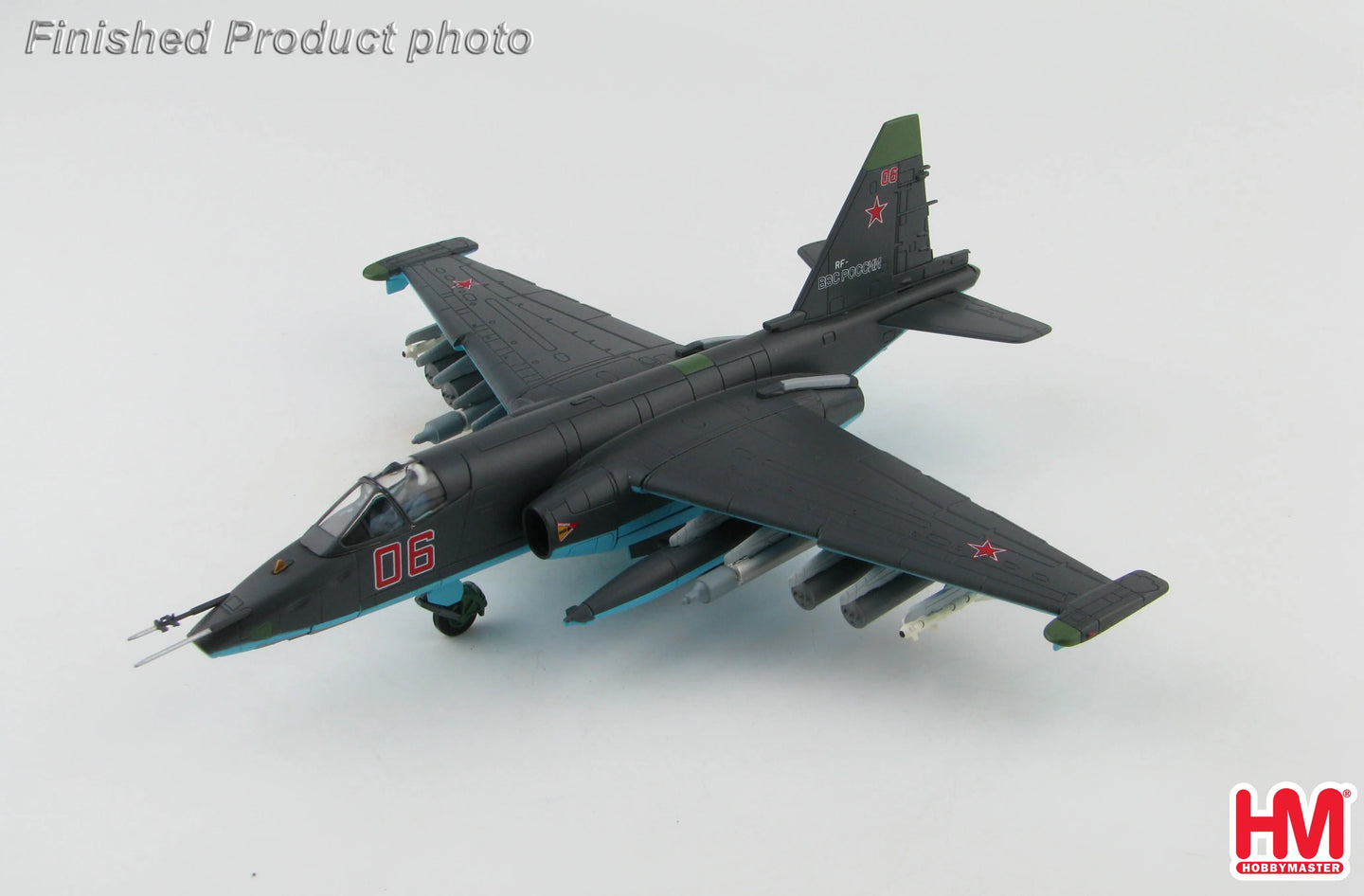 HOBBY MASTER SU-25SM RED 06 RUSSIAN AIR FORCE