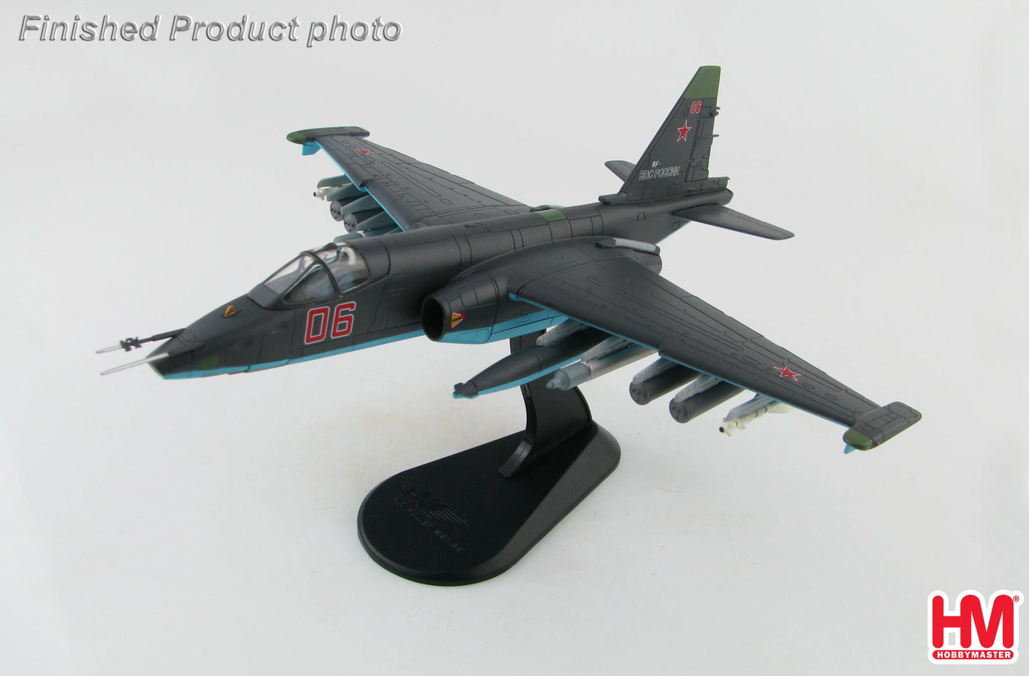HOBBY MASTER SU-25SM RED 06 RUSSIAN AIR FORCE