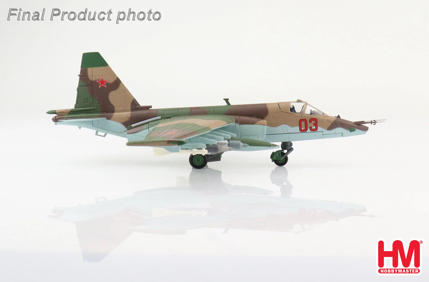 HOBBY MASTER SU-25K FROGFOOT ALEXANDER RUTSKOY 1988