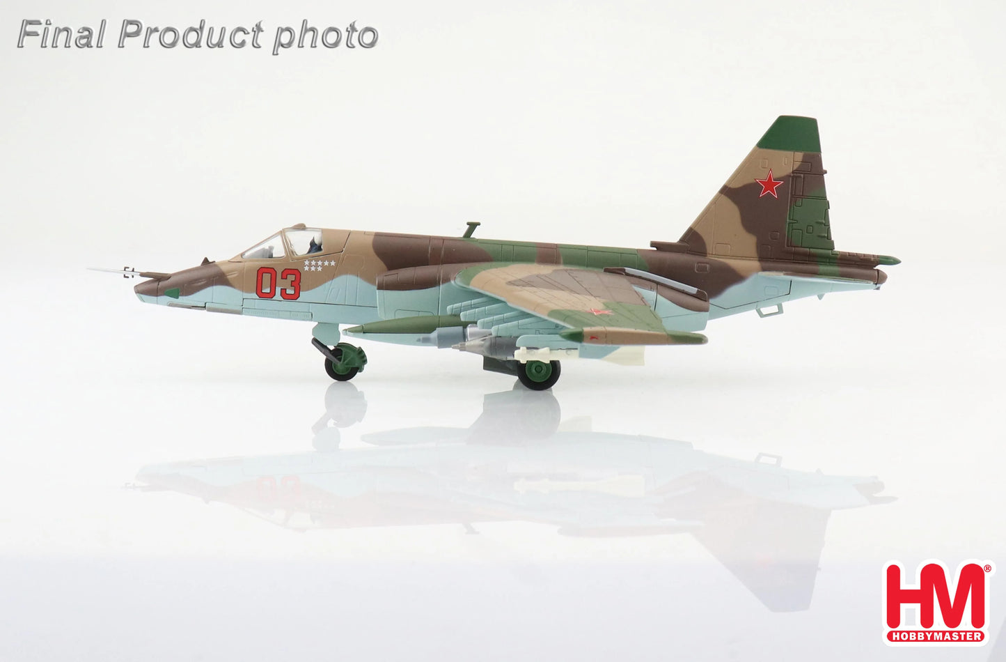 HOBBY MASTER SU-25K FROGFOOT ALEXANDER RUTSKOY 1988