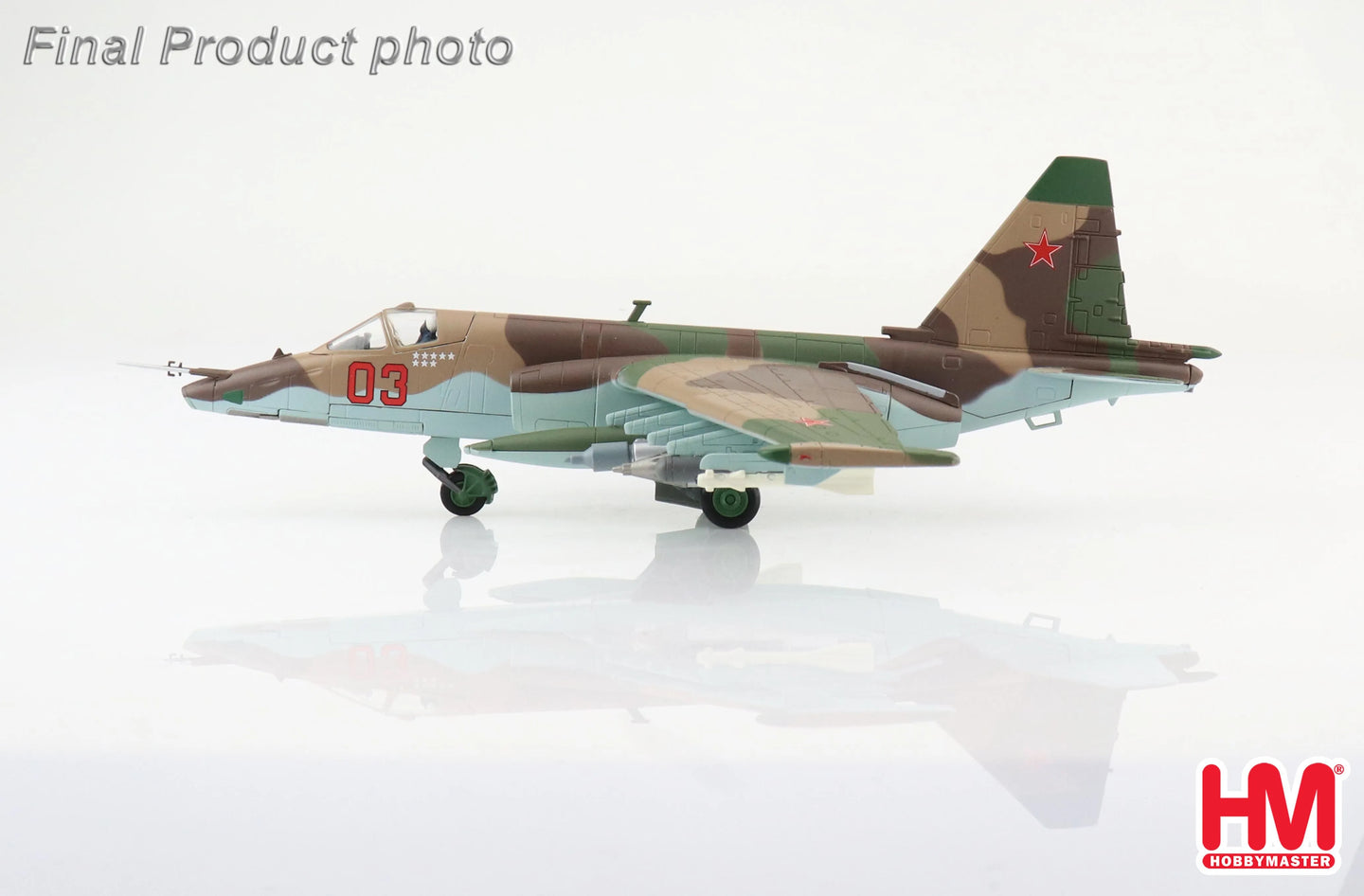 HOBBY MASTER SU-25K FROGFOOT ALEXANDER RUTSKOY 1988