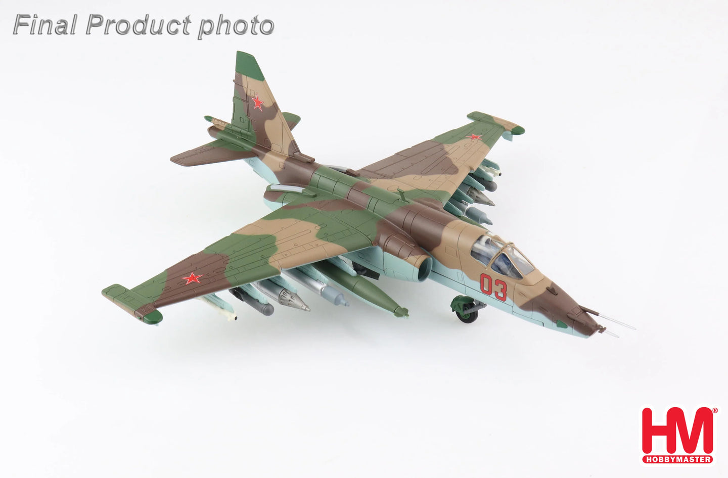 HOBBY MASTER SU-25K FROGFOOT ALEXANDER RUTSKOY 1988