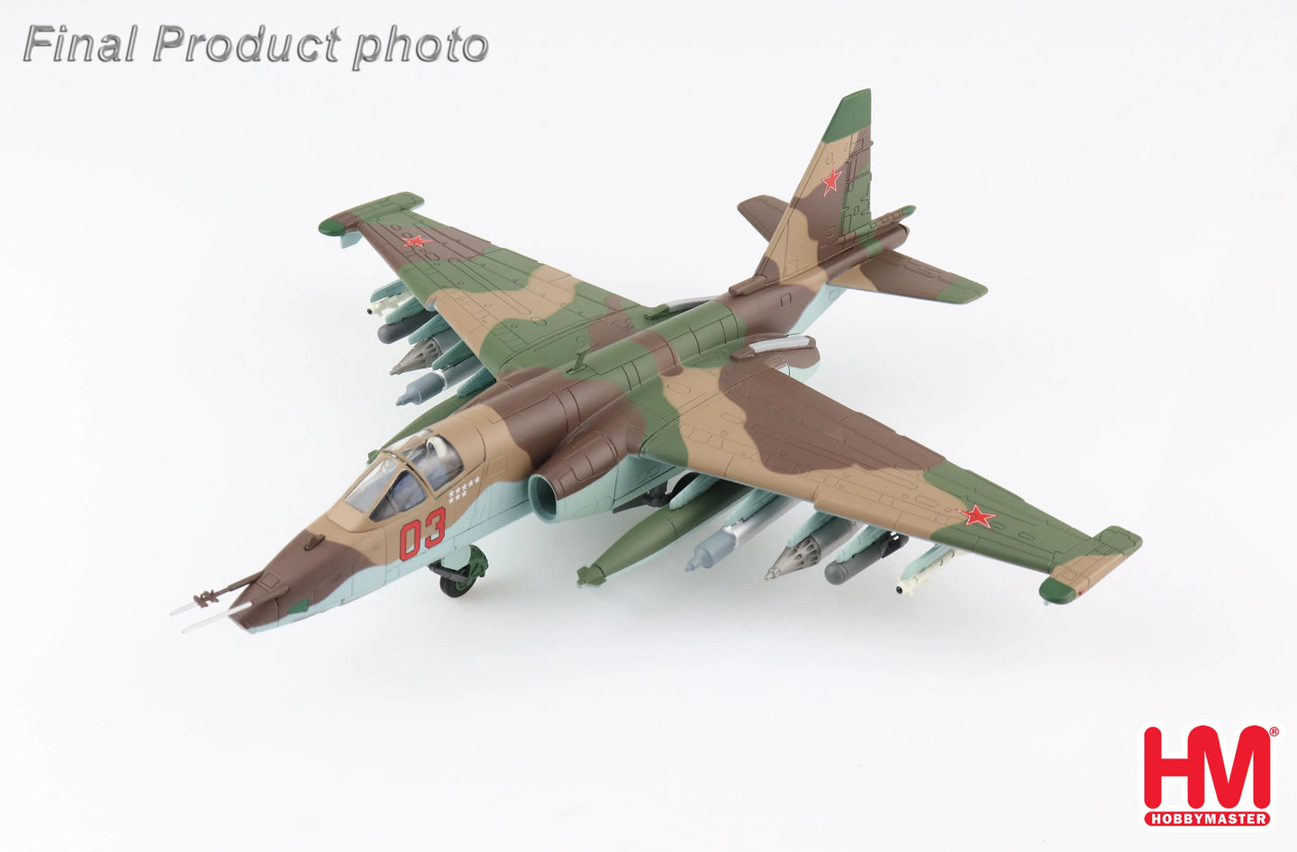 HOBBY MASTER SU-25K FROGFOOT ALEXANDER RUTSKOY 1988