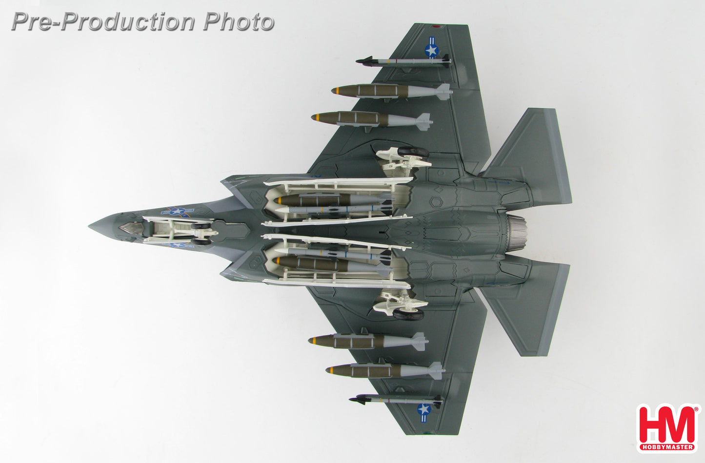 HOBBY MASTER F-35C 003 POLE TEST SCHEME