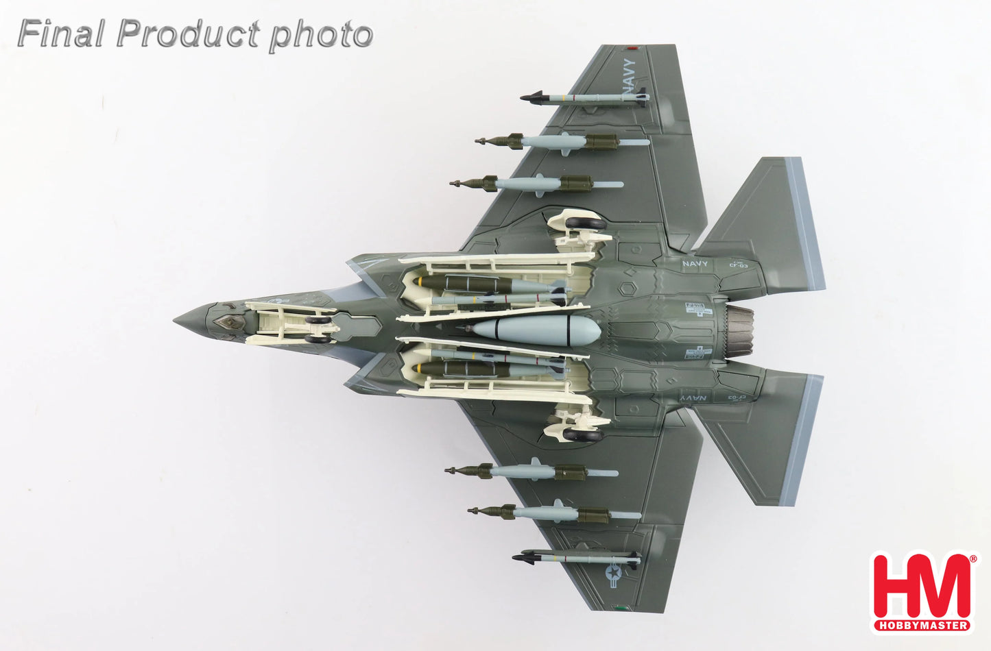 HOBBY MASTERS F-35C LIGHTNING II CF-03 VX-23 NAS PAX RIVER 2016