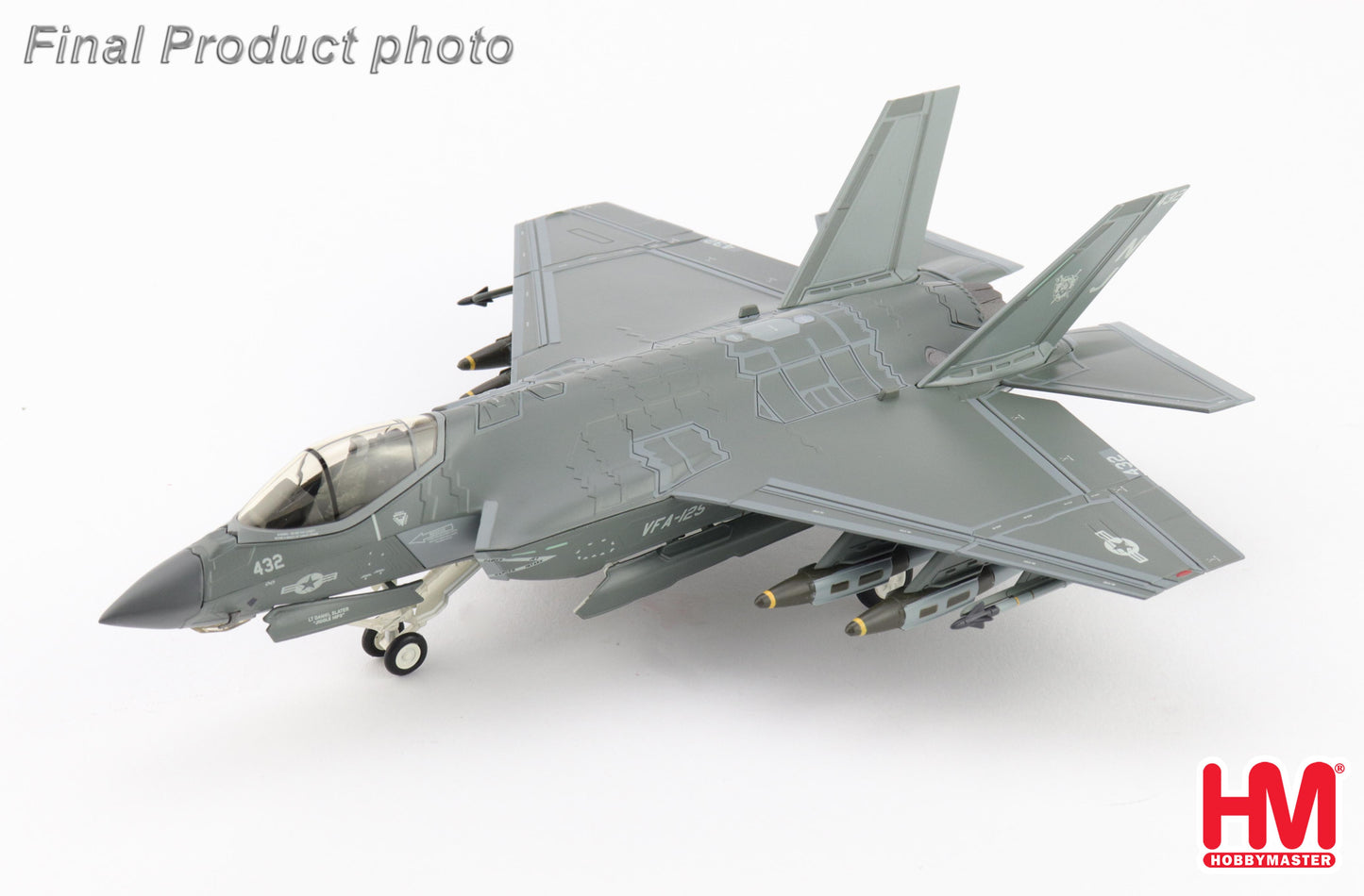 HOBBY MASTER F-35C LIGHTNING II US NAVY 169034 VFA-125 2022