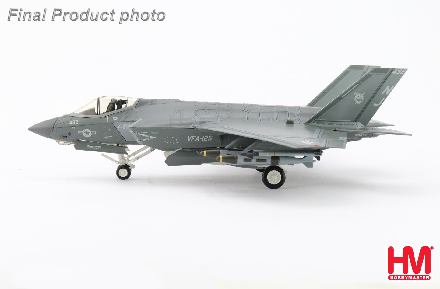 HOBBY MASTER F-35C LIGHTNING II US NAVY 169034 VFA-125 2022