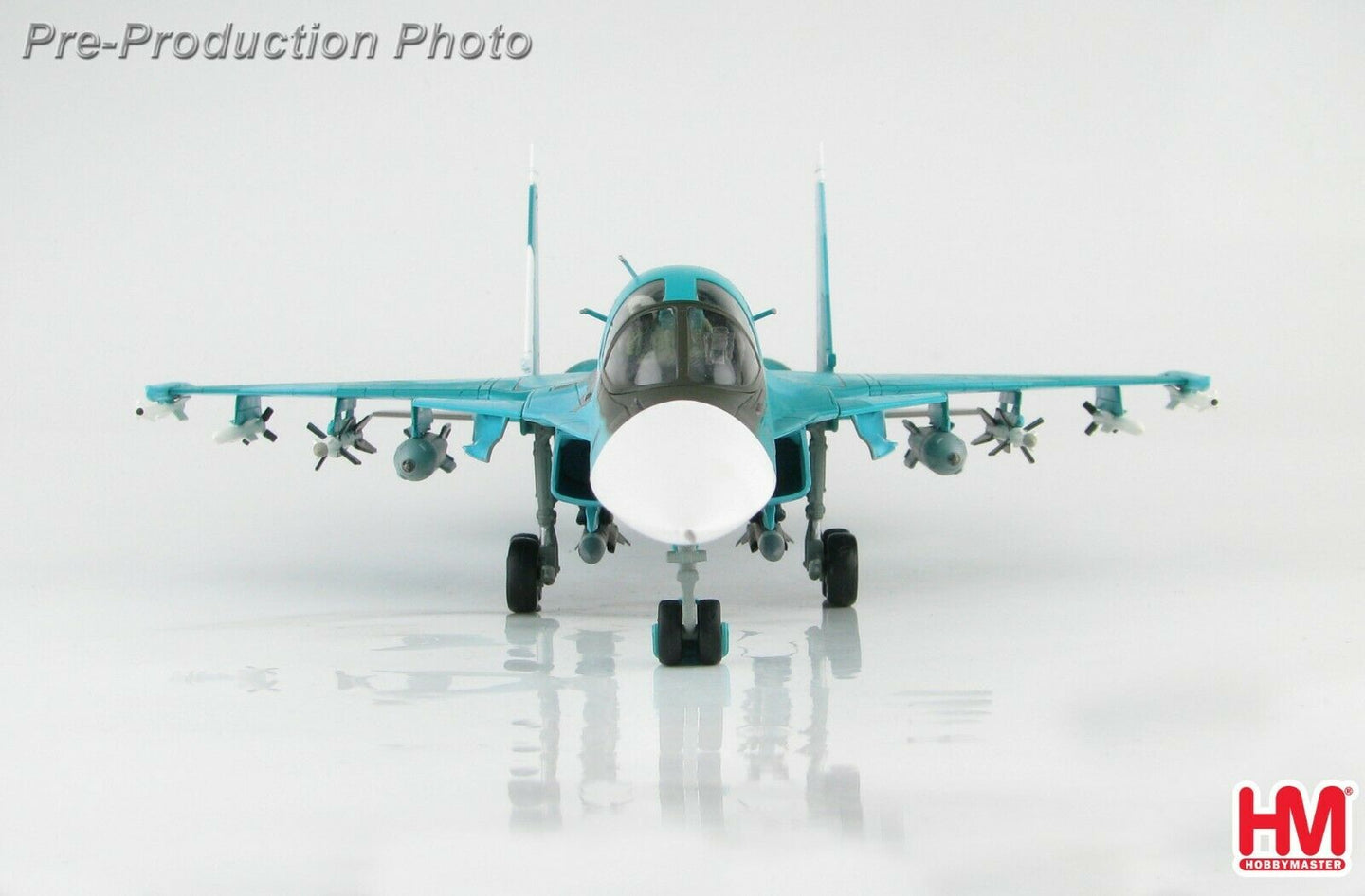 HOBBY MASTER SU-34 FULLBACK FIGHTER BOMBER BORT 10 O.PESHKOV COMMEMORATIVE SCHEME