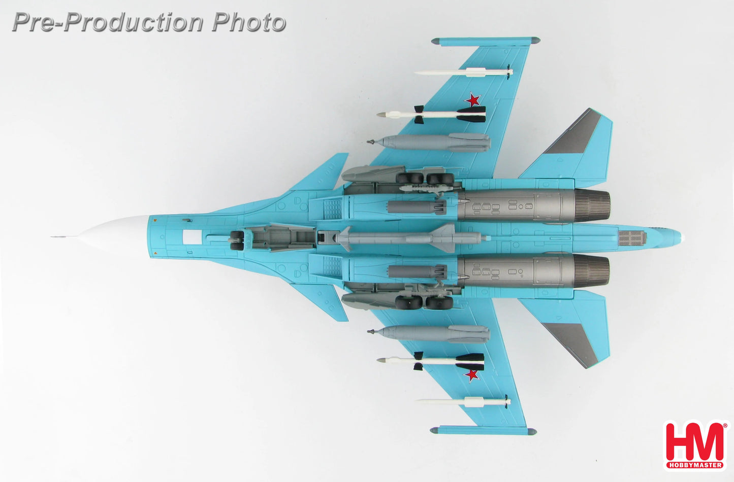 HOBBY MASTER SU-34 FULLBACK FIGHTER BOMBER BORT #10 OLEG PESHKOV "COMMEMORATIVE SCHEME" AUGUST 2016