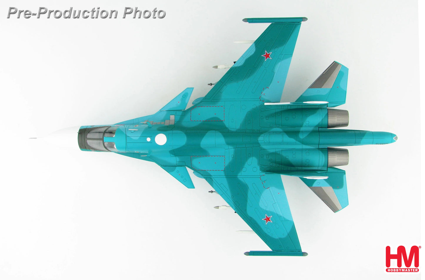 HOBBY MASTER SU-34 FULLBACK FIGHTER BOMBER BORT #10 OLEG PESHKOV "COMMEMORATIVE SCHEME" AUGUST 2016