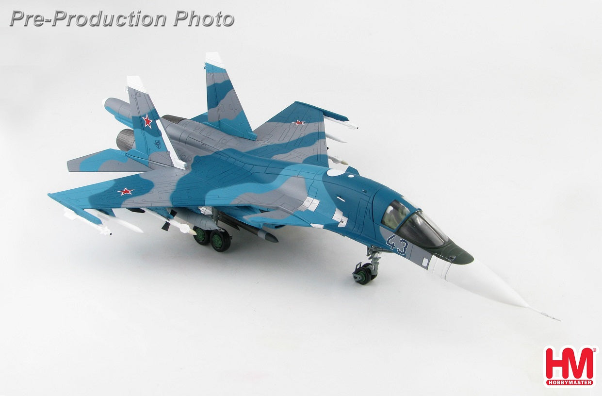 HOBBY MASTER SU-34 (T-10B-2) SECOND PROTOTYPE BLUE 43, RUSSIAN AIR FORCE, AKHTUBINSK