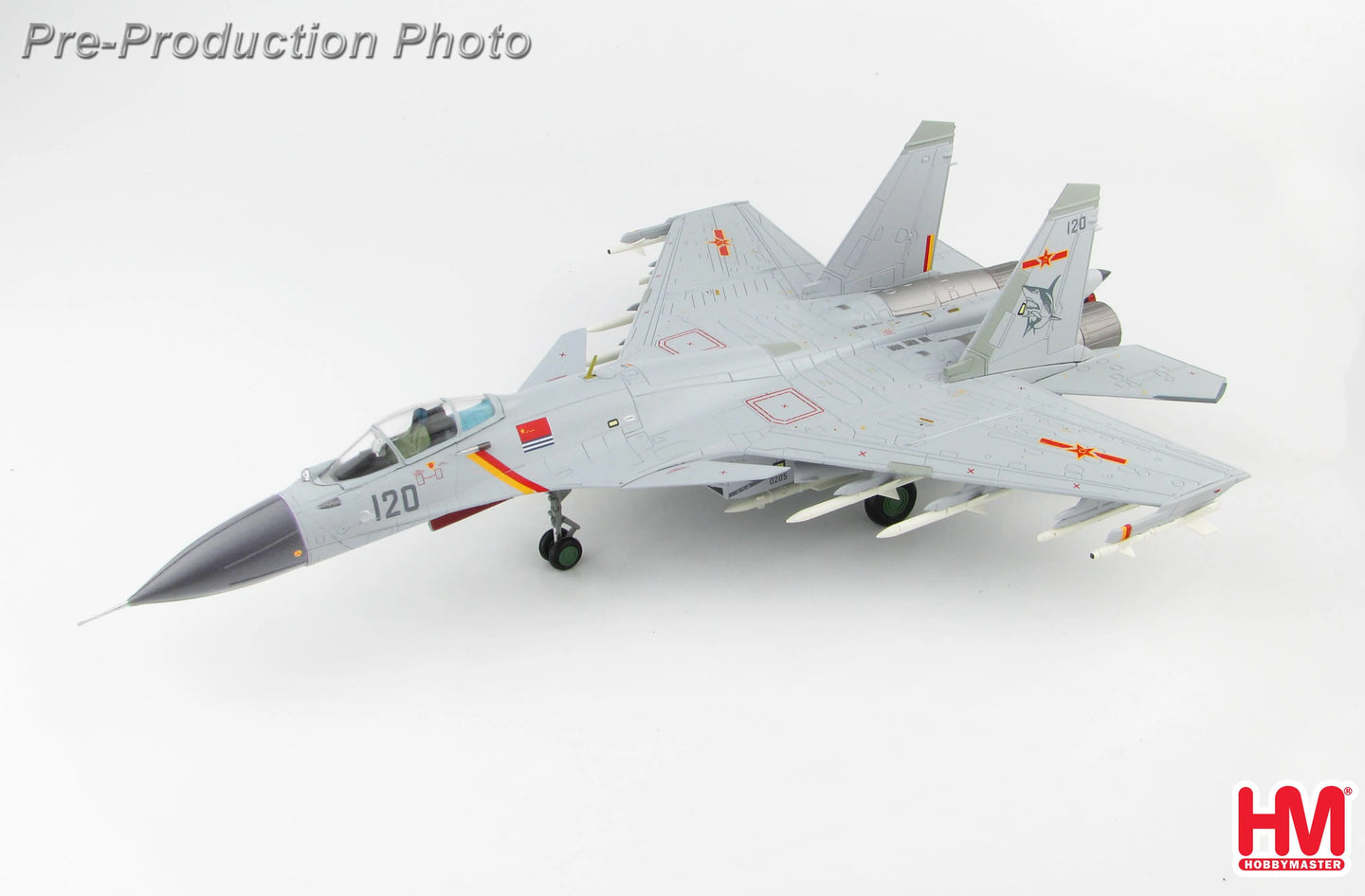 HOBBY MASTER J-15 FLYING SHARK AIRCRAFT CARRIER
