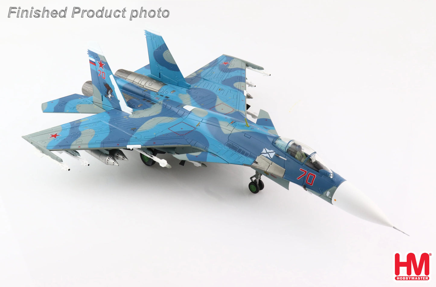 HOBBY MASTER SU-33 FLANKER D BORT 70 MAJOR-GENERAL TIMUR APAKIDZE
