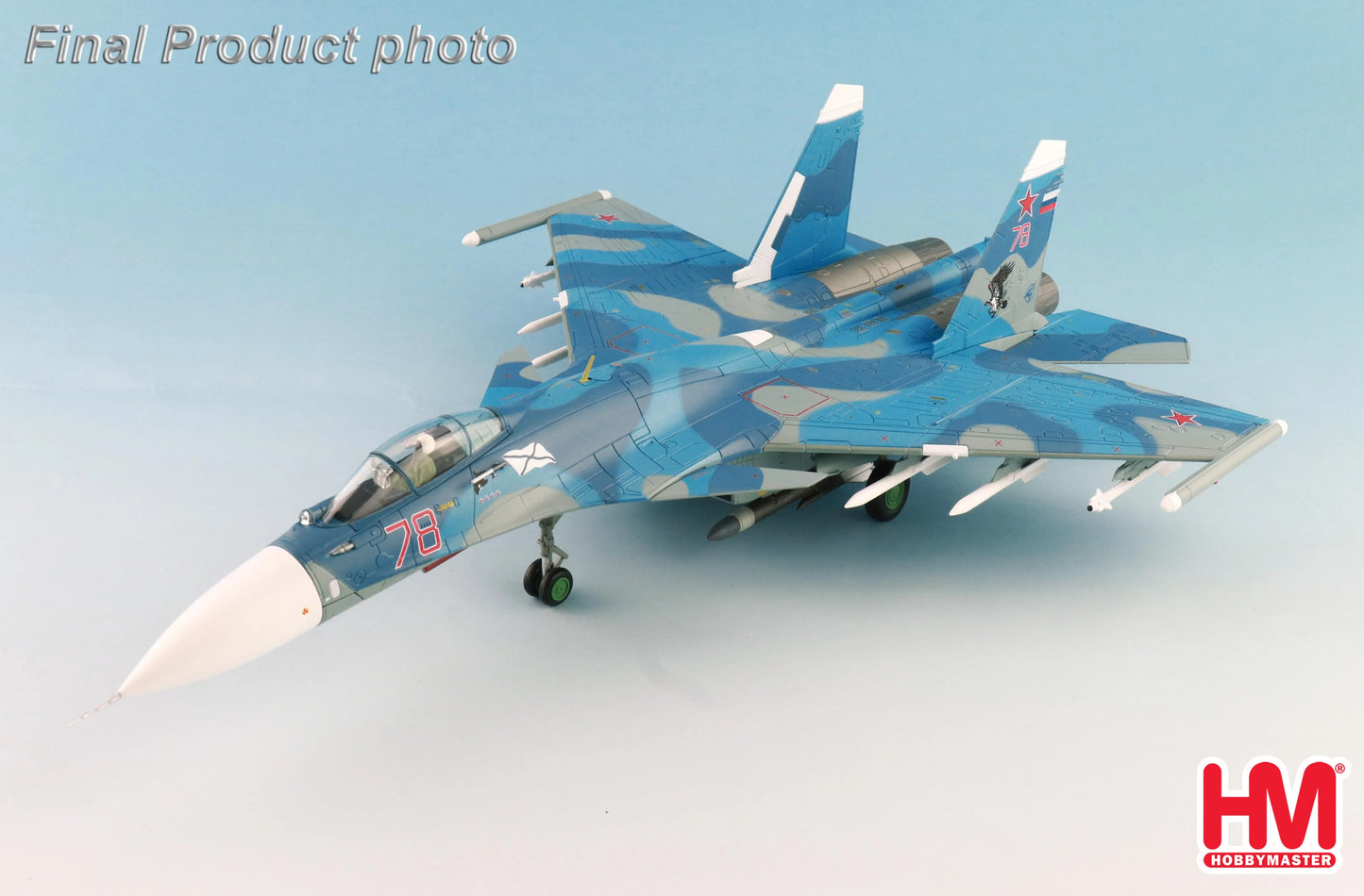 HOBBY MASTER SU-33 FLANKER D BORT 78 1ST AVIATION SQUADRON RUSSIAN NAVY 2016