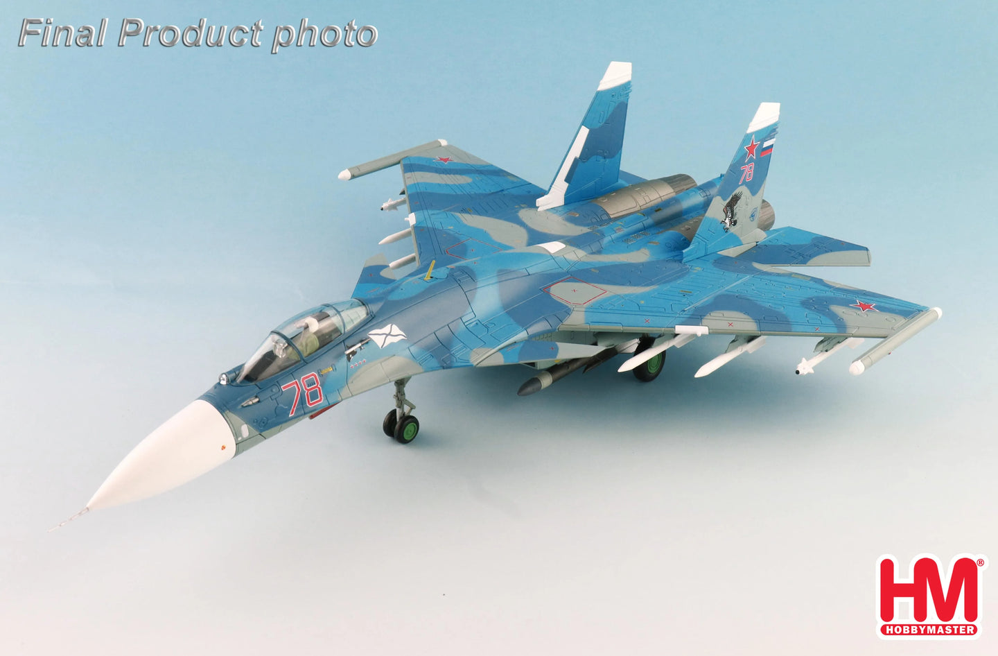 HOBBY MASTER SU-33 FLANKER D BORT 78 1ST AVIATION SQUADRON RUSSIAN NAVY 2016