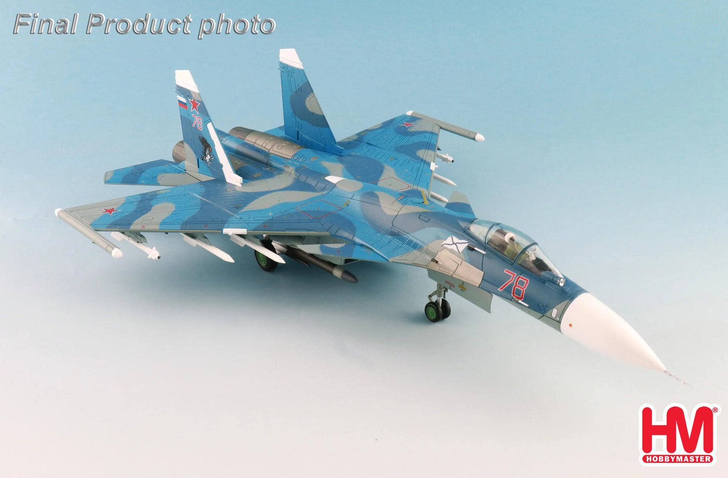 HOBBY MASTER SU-33 FLANKER D BORT 78 1ST AVIATION SQUADRON RUSSIAN NAVY 2016