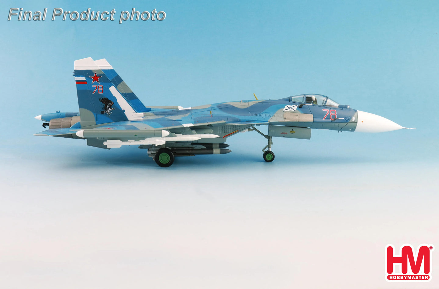 HOBBY MASTER SU-33 FLANKER D BORT 78 1ST AVIATION SQUADRON RUSSIAN NAVY 2016