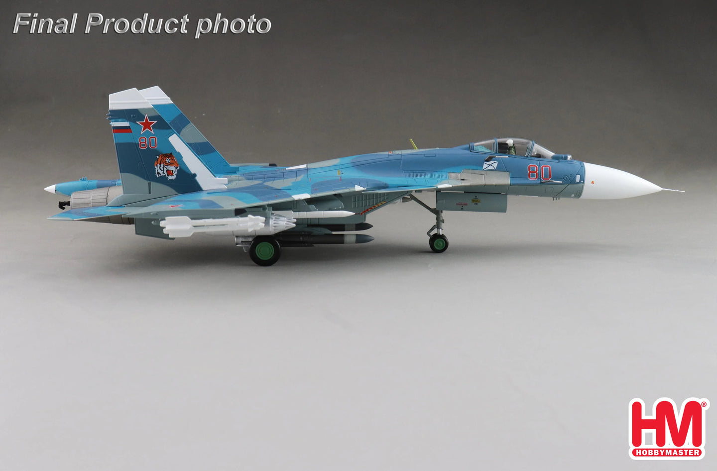 HOBBY MASTER  SU-33 FLANKER D BORT 80 2ND AVIATION SQUADRON 279TH SHIPBORNE FIGHTER AVIATION REGIMENT RUSSIAN NAVY 2005