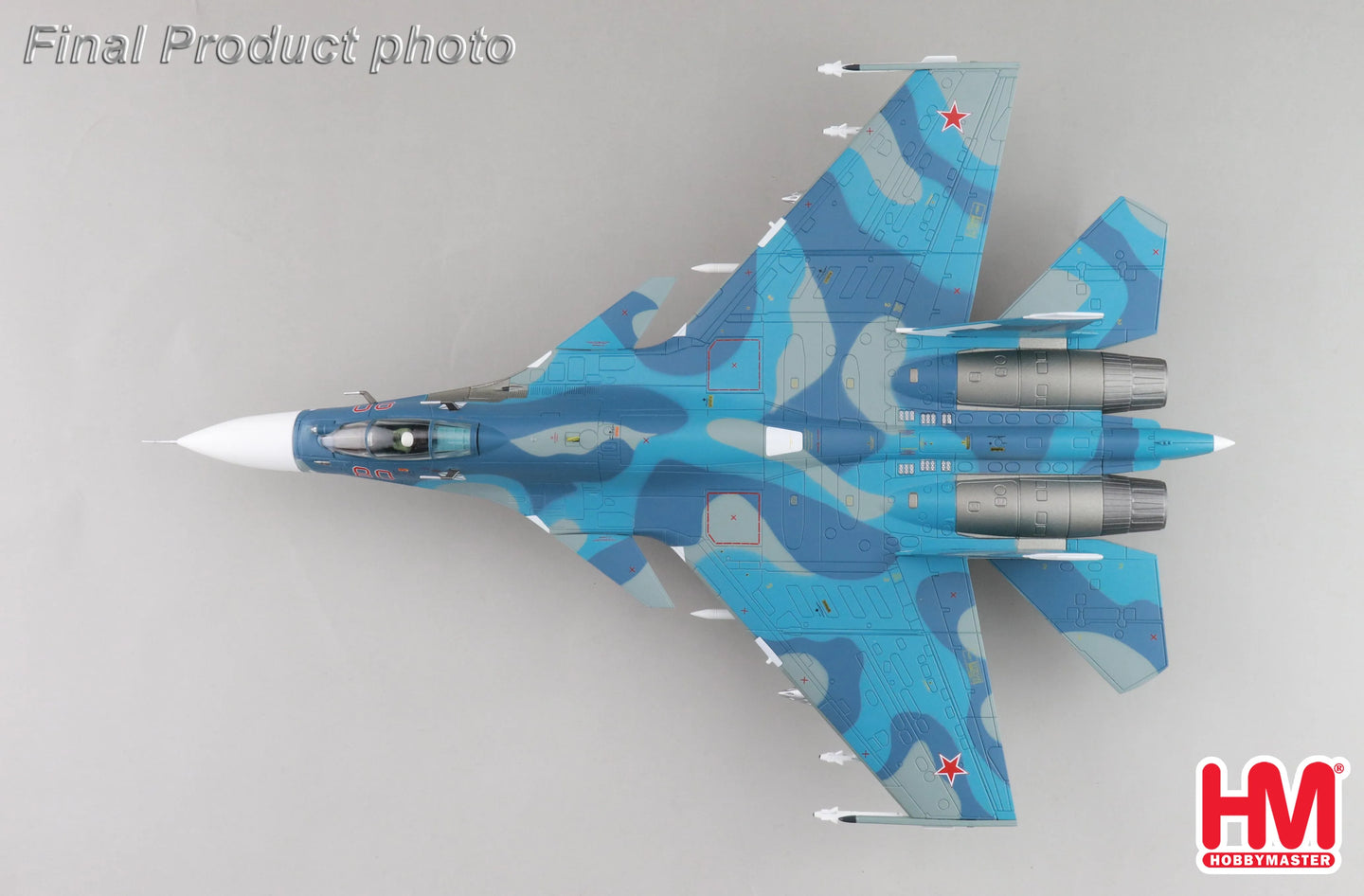 HOBBY MASTER  SU-33 FLANKER D BORT 80 2ND AVIATION SQUADRON 279TH SHIPBORNE FIGHTER AVIATION REGIMENT RUSSIAN NAVY 2005
