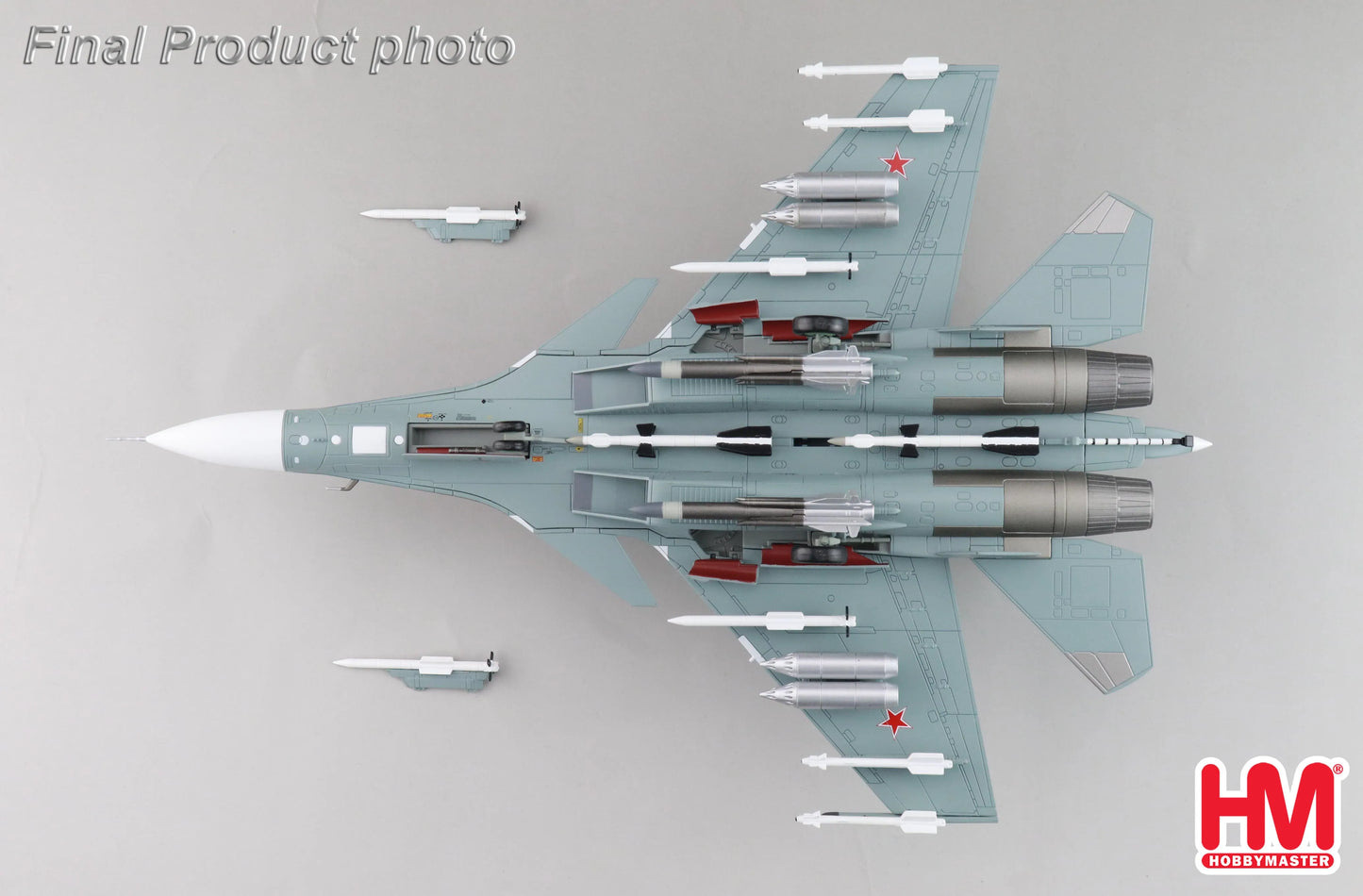 HOBBY MASTER  SU-33 FLANKER D BORT 80 2ND AVIATION SQUADRON 279TH SHIPBORNE FIGHTER AVIATION REGIMENT RUSSIAN NAVY 2005
