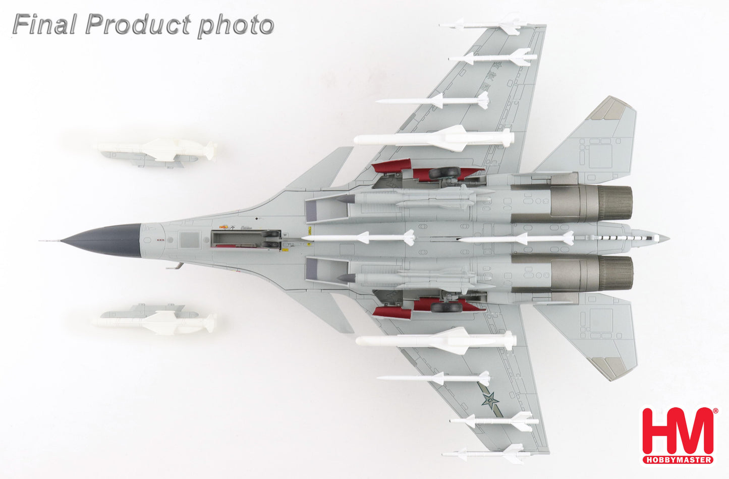 HOBBY MASTER HA6411 J-15 FLYING SHARK NO.60 AIRCRAFT CARRIER SHANDONG PLAAF JUNE 2025 (W 2 X KD-88 & 2 X YJ-83)