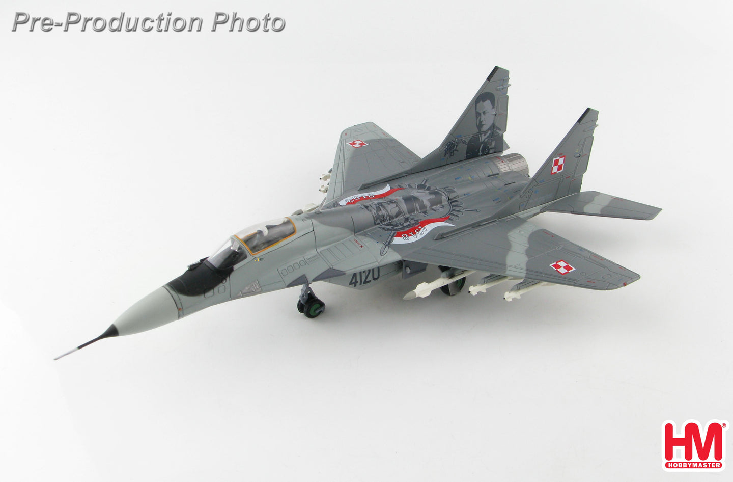HOBBY MASTER MIG-29A FULCRUM POLISH AIR FORCE "100TH ANNIVERSARY" 4120