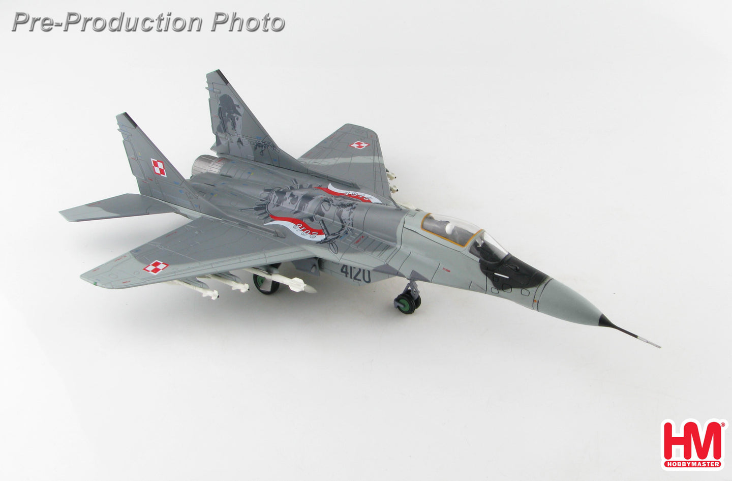HOBBY MASTER MIG-29A FULCRUM POLISH AIR FORCE "100TH ANNIVERSARY" 4120