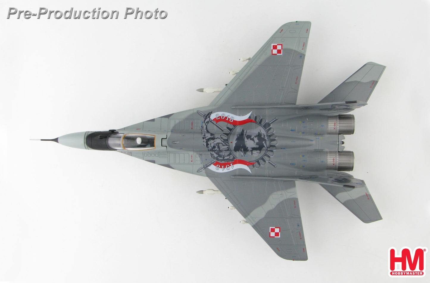 HOBBY MASTER MIG-29A FULCRUM POLISH AIR FORCE "100TH ANNIVERSARY" 4120