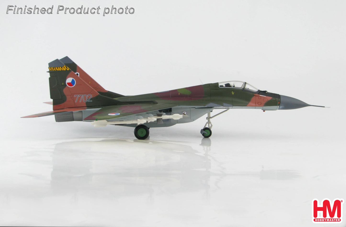 HOBBY MASTER MIG-29A FULCRUM 7702 CZECH AIR FORCE ZATEC AIR BASE 1993