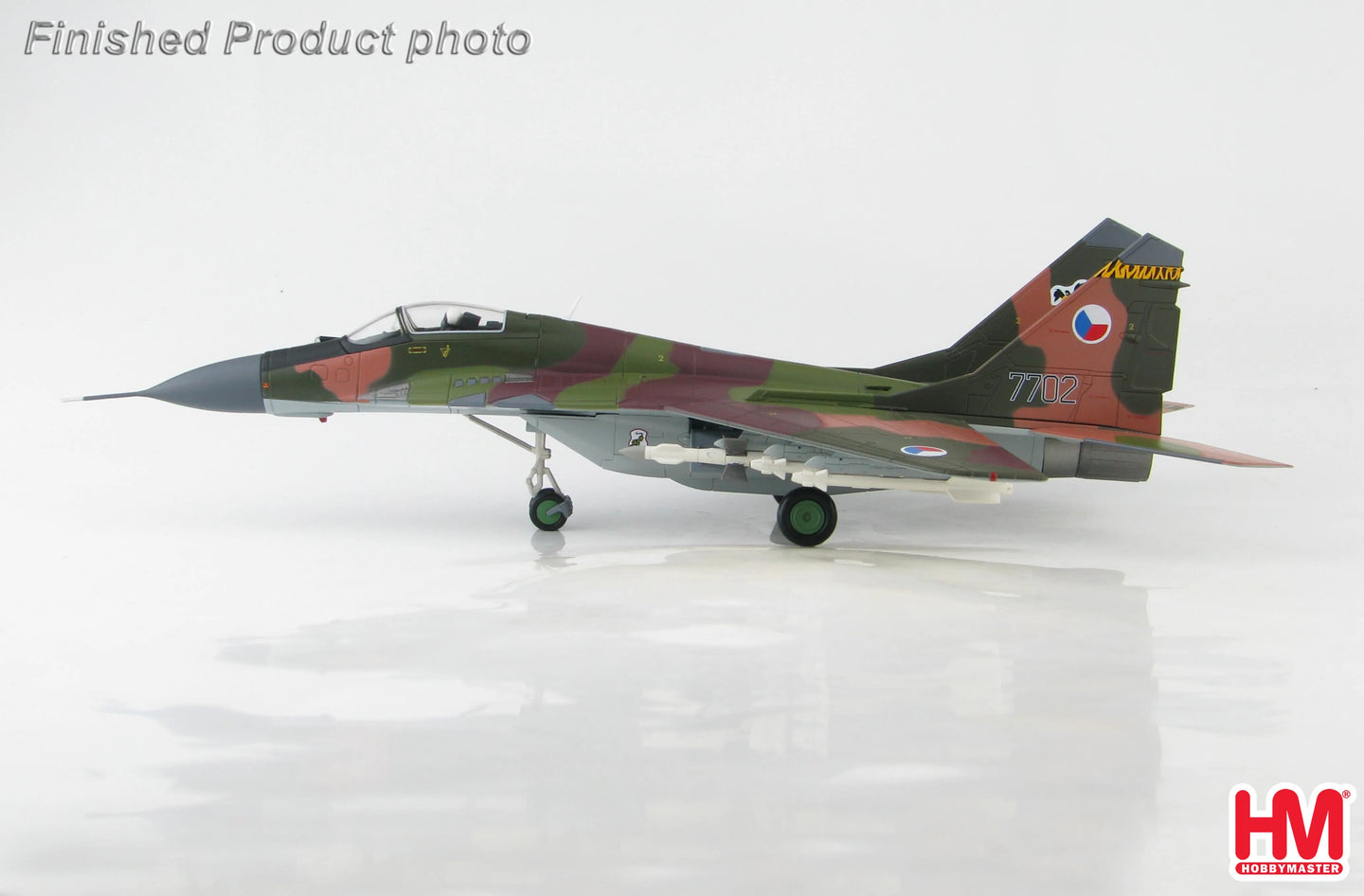 HOBBY MASTER MIG-29A FULCRUM 7702 CZECH AIR FORCE ZATEC AIR BASE 1993