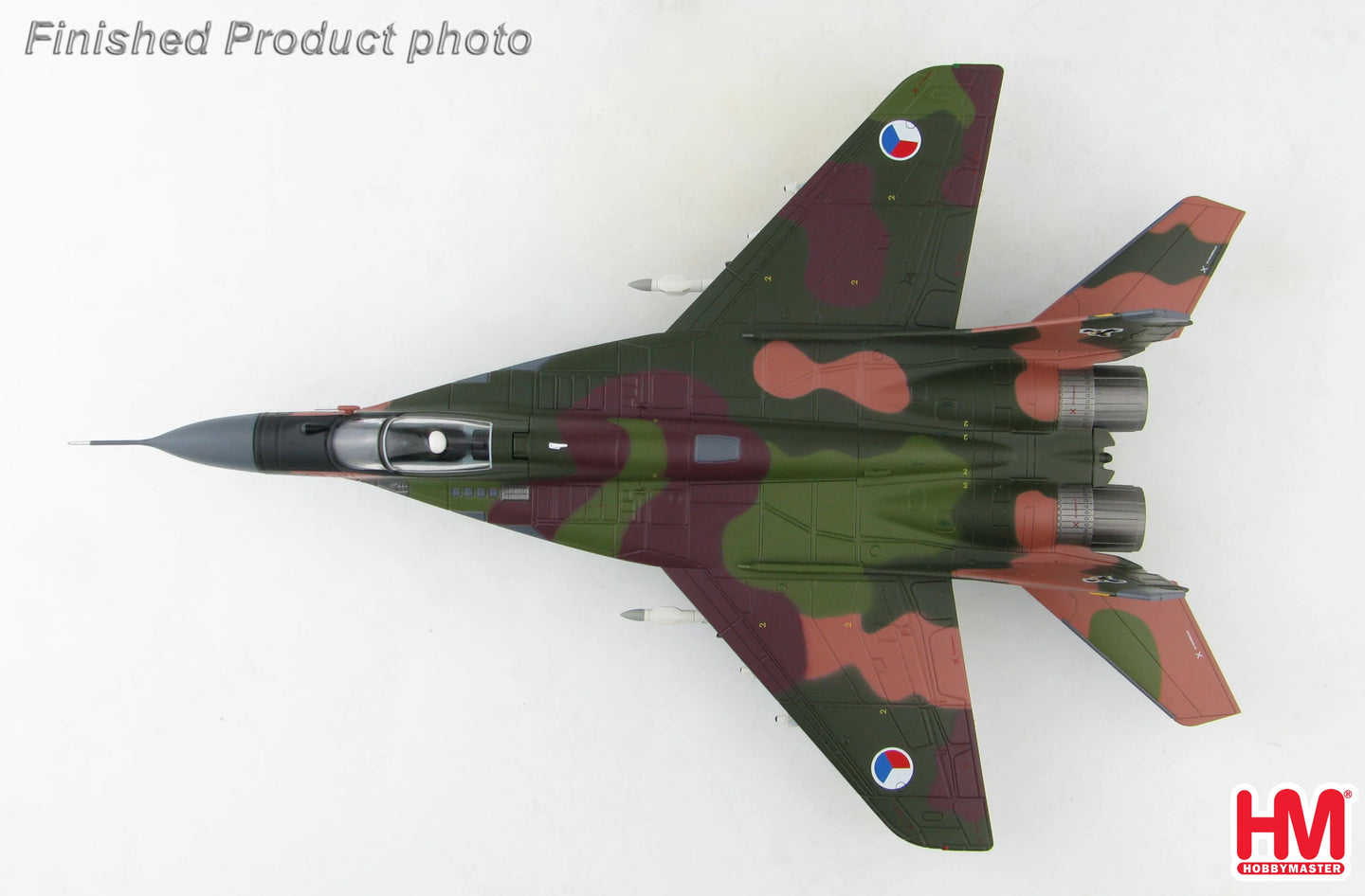 HOBBY MASTER MIG-29A FULCRUM 7702 CZECH AIR FORCE ZATEC AIR BASE 1993
