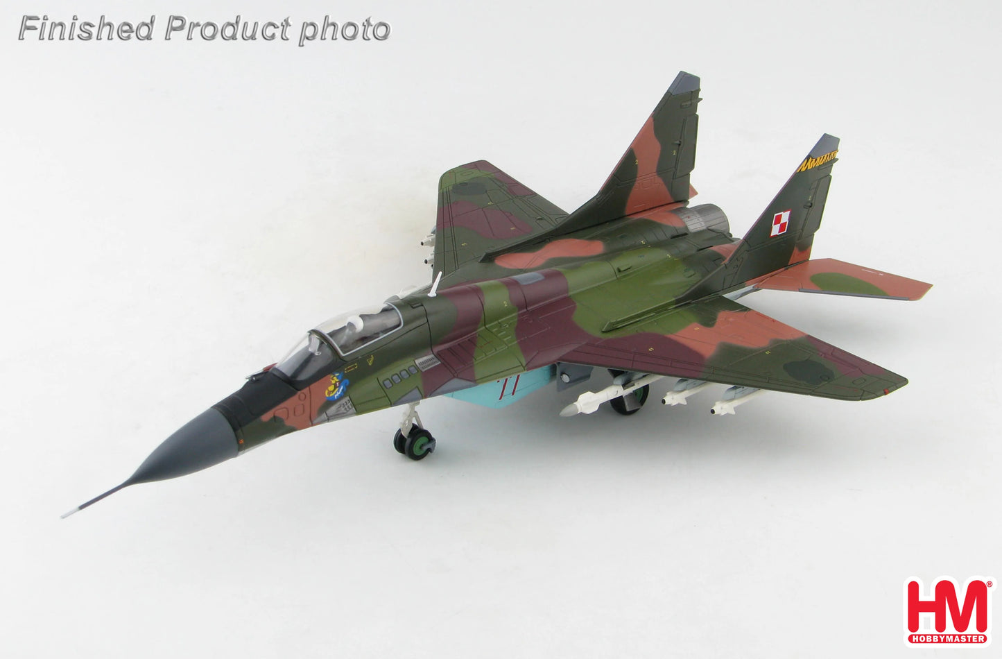 HOBBY MASTER MIG-29A FULCRUM NO.77 POLISH AIR FORCE