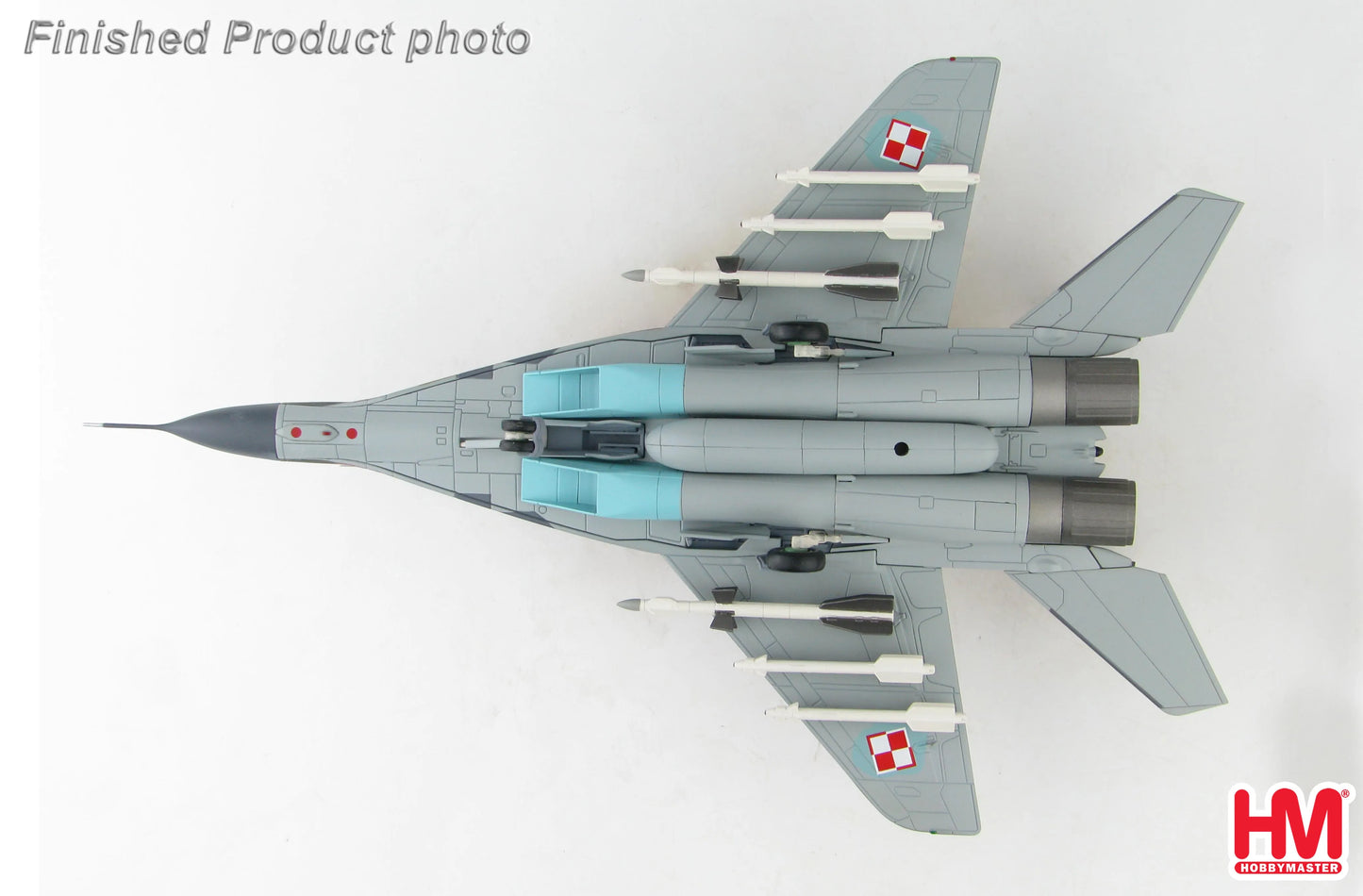 HOBBY MASTER MIG-29A FULCRUM NO.77 POLISH AIR FORCE