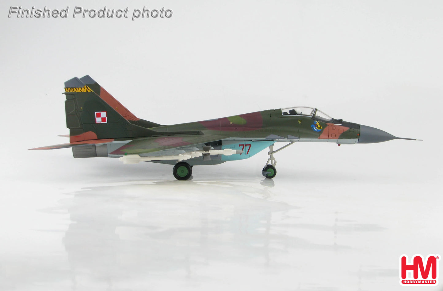 HOBBY MASTER MIG-29A FULCRUM NO.77 POLISH AIR FORCE