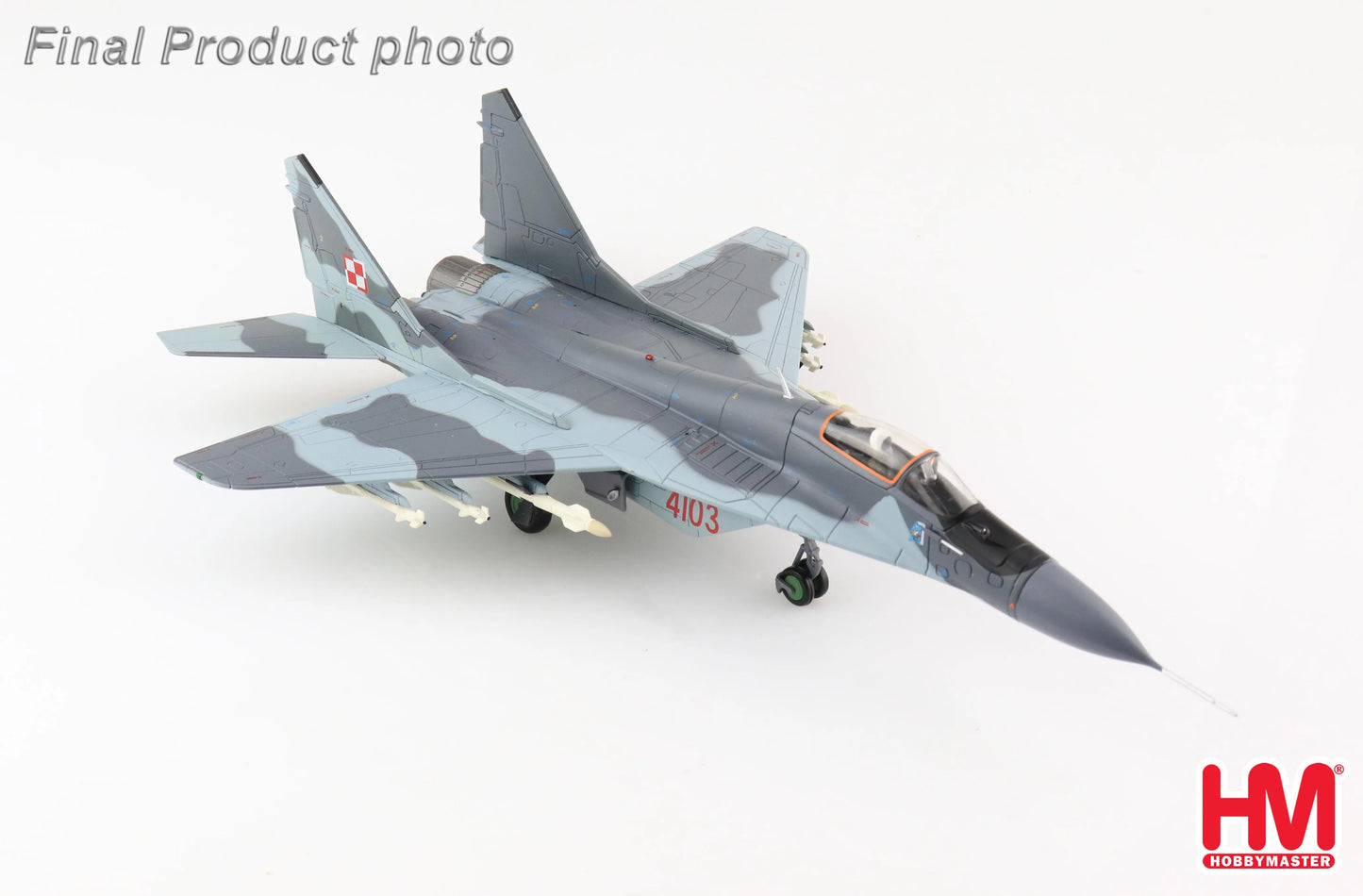 HOBBY MASTER MIG-29G POLISH AIR FORCE 2012