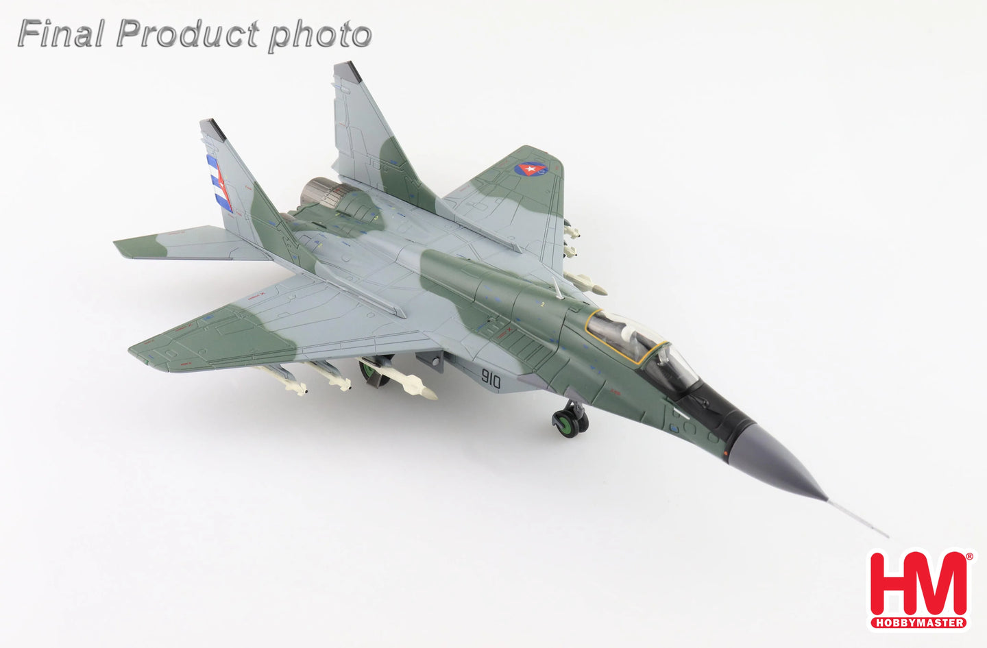 HOBBY MASTER MIG-29A FULCRUM CUBAN REVOLUTIONARY AIR FORCE 1997