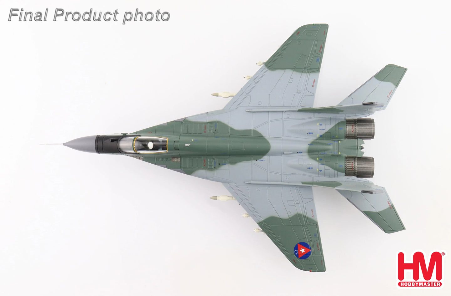 HOBBY MASTER MIG-29A FULCRUM CUBAN REVOLUTIONARY AIR FORCE 1997
