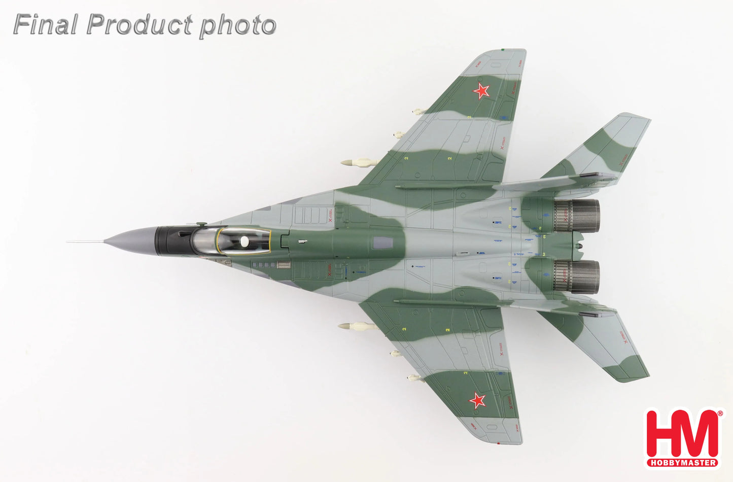 HOBBY MASTER MIG-29A FULCRUM RED 32 RUSSIAN AIR FORCE 1997