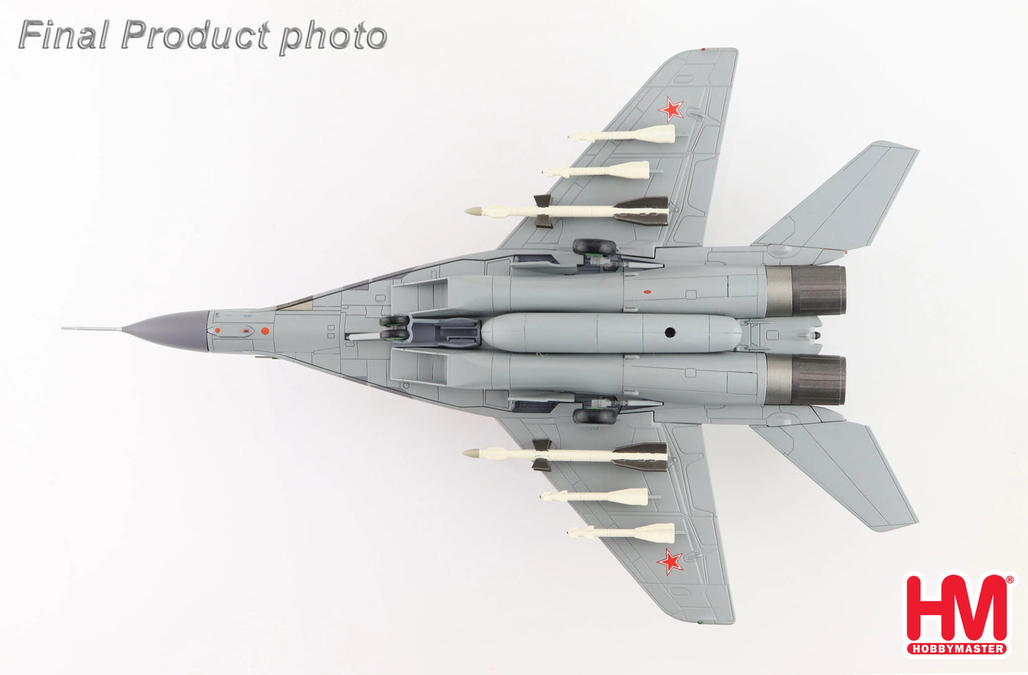 HOBBY MASTER MIG-29A FULCRUM RED 32 RUSSIAN AIR FORCE 1997