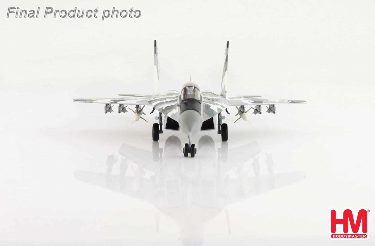 HOBBY MASTER MIG-29 9-13 GHOST OF KYIV BORT 19 UKRAINIAN AIR FORCE (WITH EXTRA 2 X AGM-88 MISSILES)