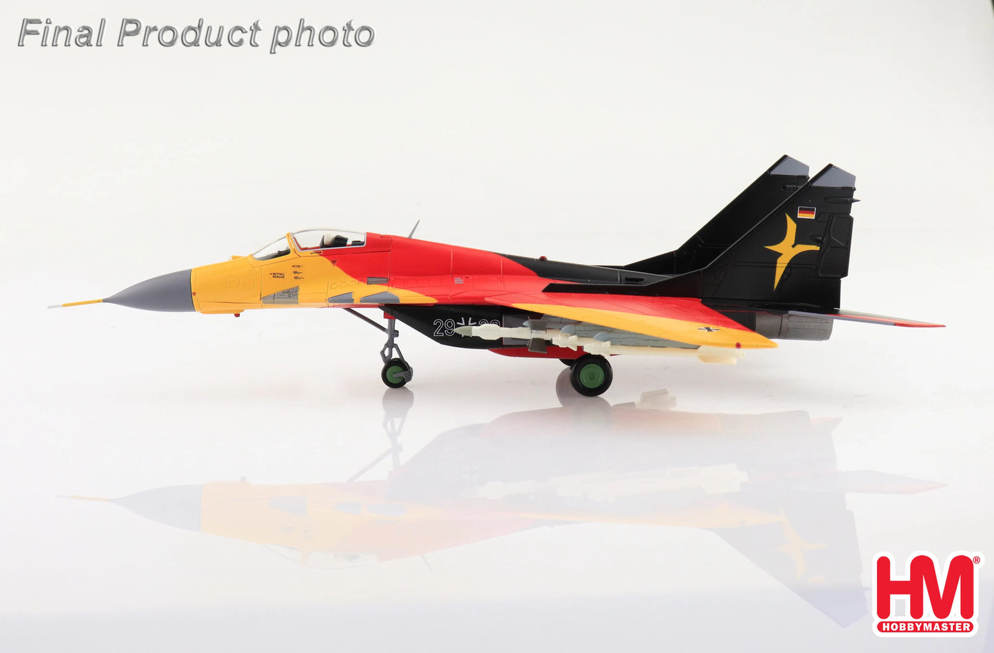 HOBBY MASTER MIG-29A FULCRUM LAAGE AIR BASE 2001