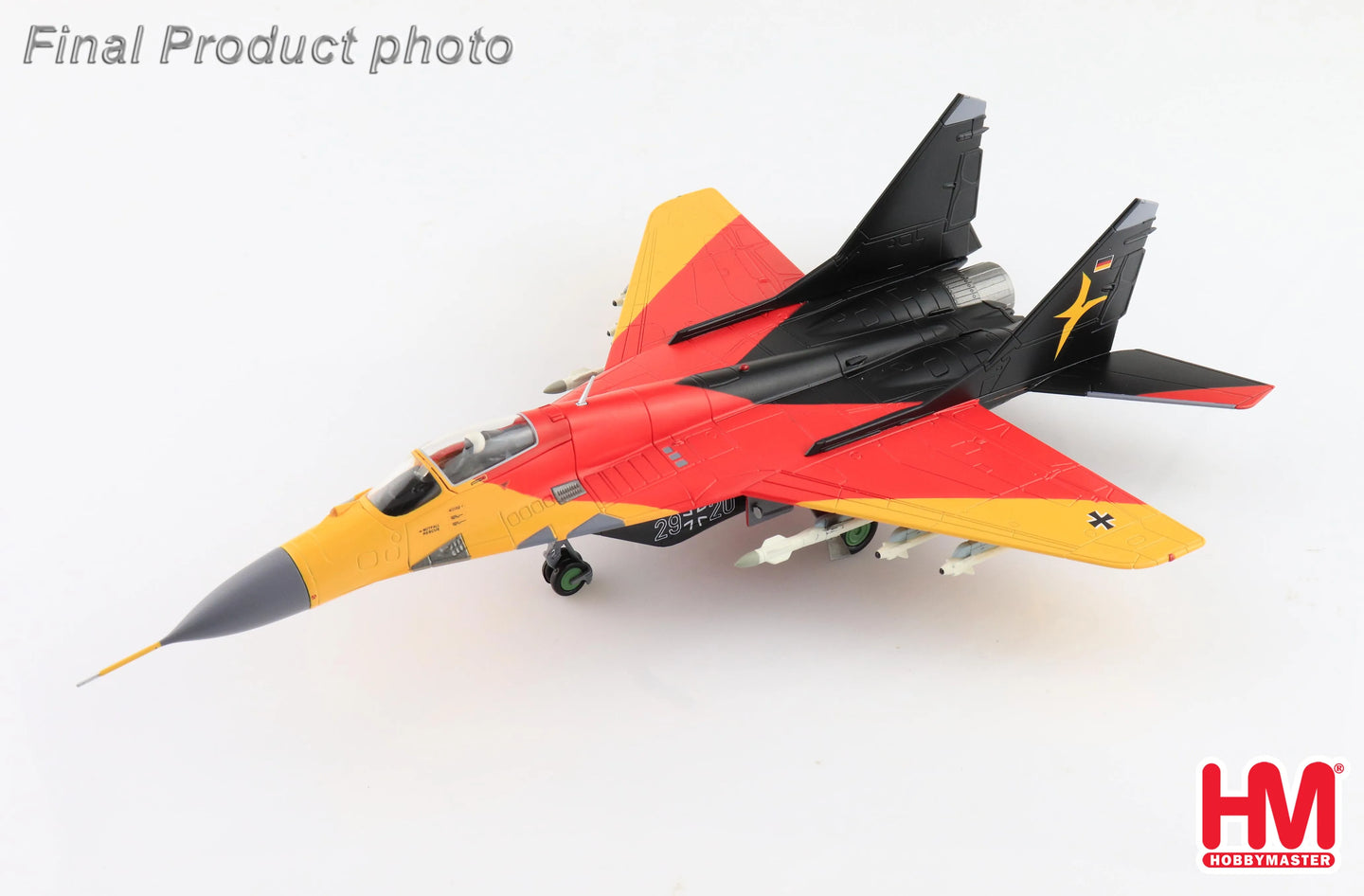 HOBBY MASTER MIG-29A FULCRUM LAAGE AIR BASE 2001