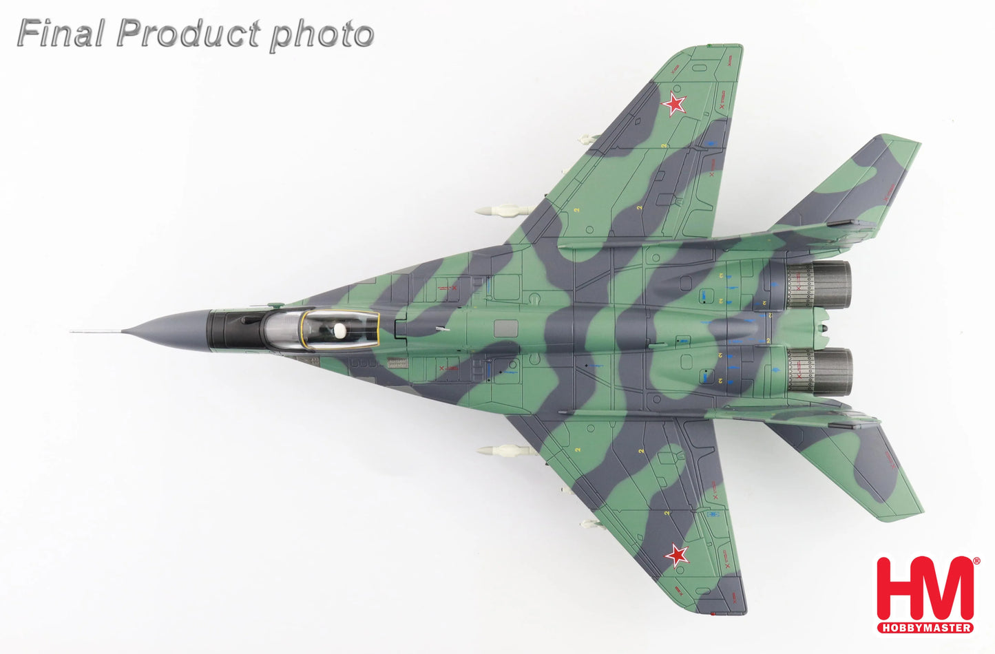 HOBBY MASTER MIG-29 9-13 "FULCRUM C" SOVIET AIR FORCE 733RD IAP DAMGARTEN AB 1994