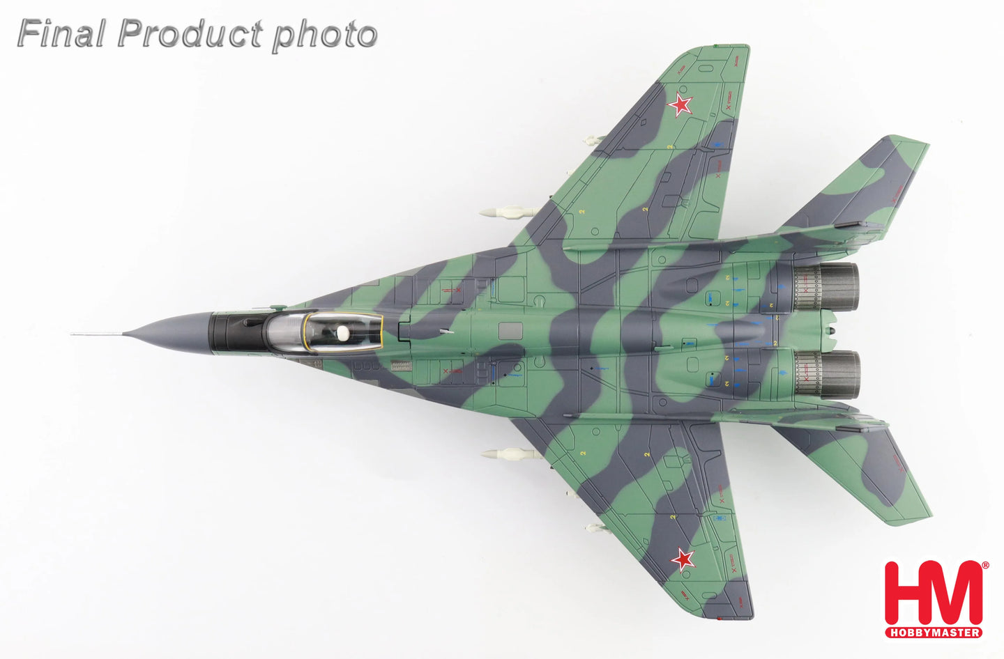 HOBBY MASTER MIG-29 9-13 "FULCRUM C" SOVIET AIR FORCE 733RD IAP DAMGARTEN AB 1994