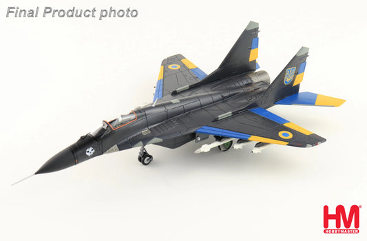 HOBBY MASTERS MIG-29 "GHOST OF KYIV" 40TH TACTICAL AVIATION BRIGADE UKRAINIAN AF VASYLKIV AB 2023