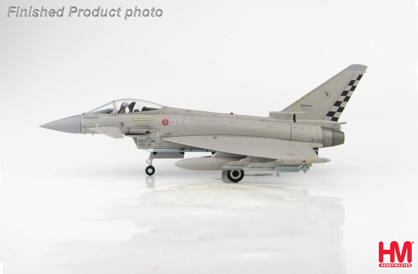 HOBBY MASTER TYPHOON F-2000 37-12 ITALIAN AIRFORCE