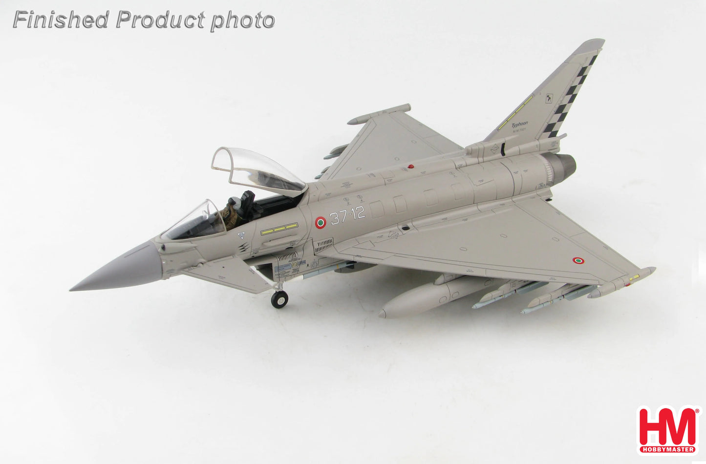HOBBY MASTER TYPHOON F-2000 37-12 ITALIAN AIRFORCE