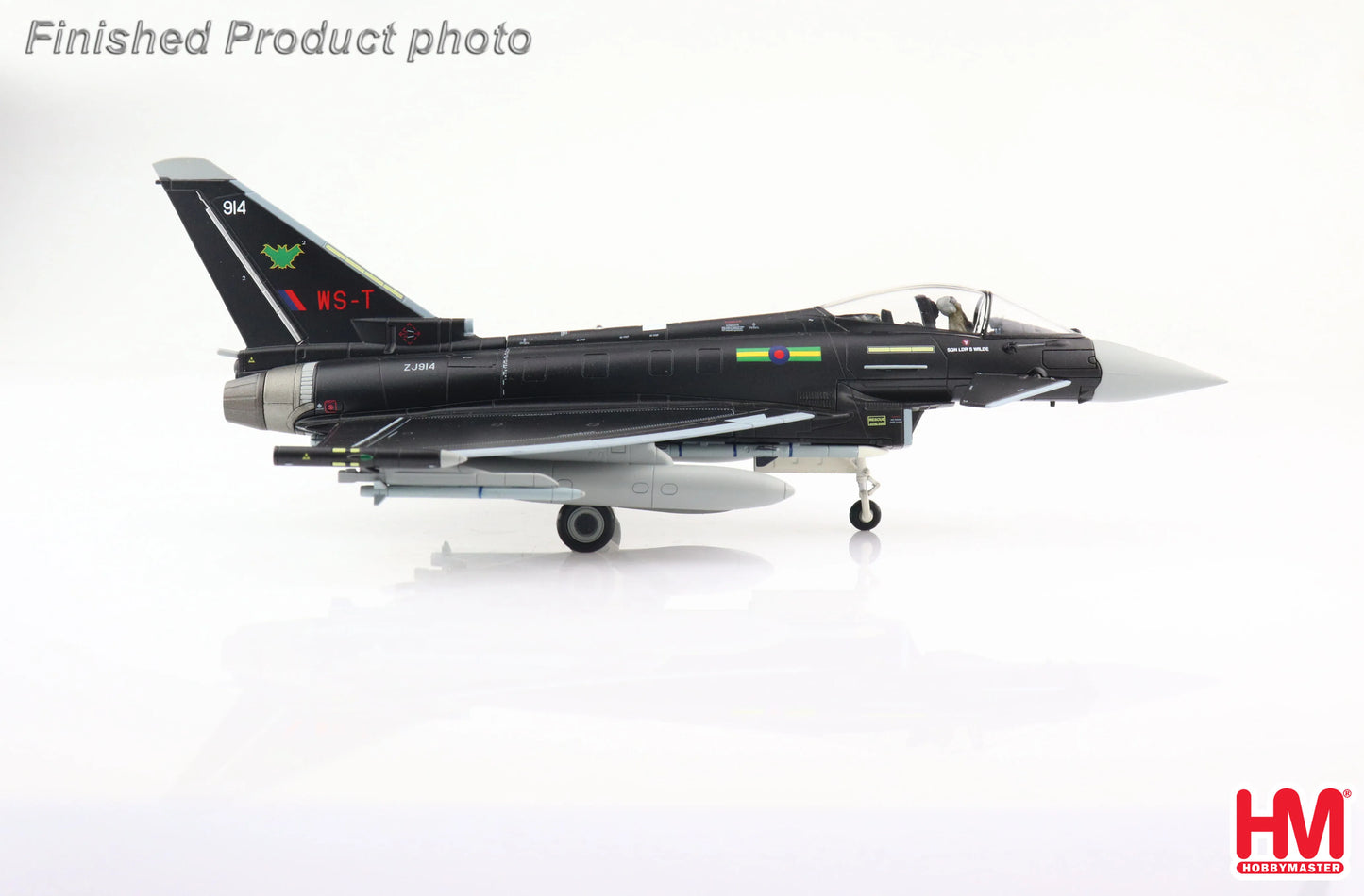 HOBBY MASTER EUROFIGHTER TYPHOON FGR4 AGGRESSOR ZJ914