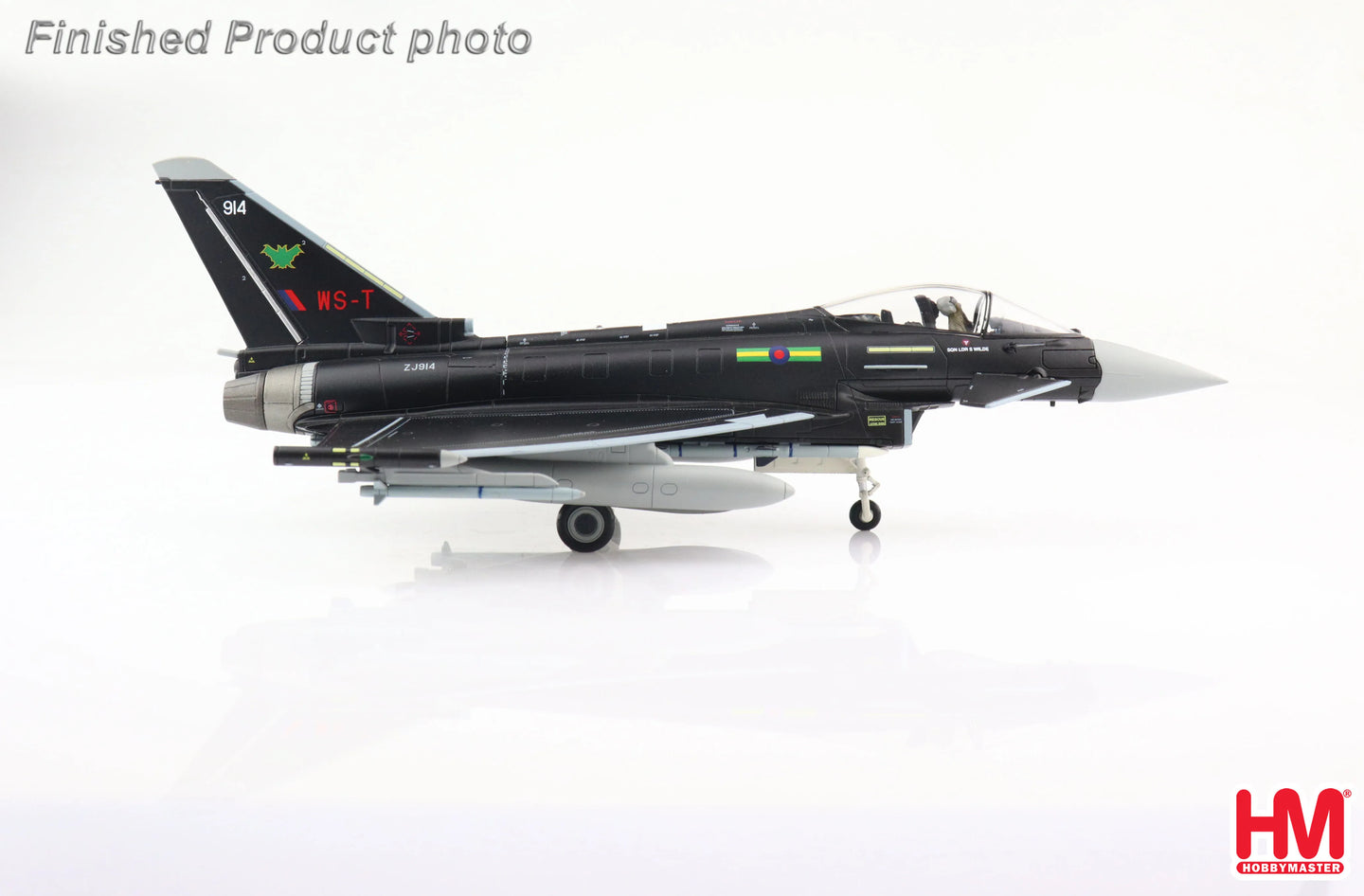 HOBBY MASTER EUROFIGHTER TYPHOON FGR4 AGGRESSOR ZJ914