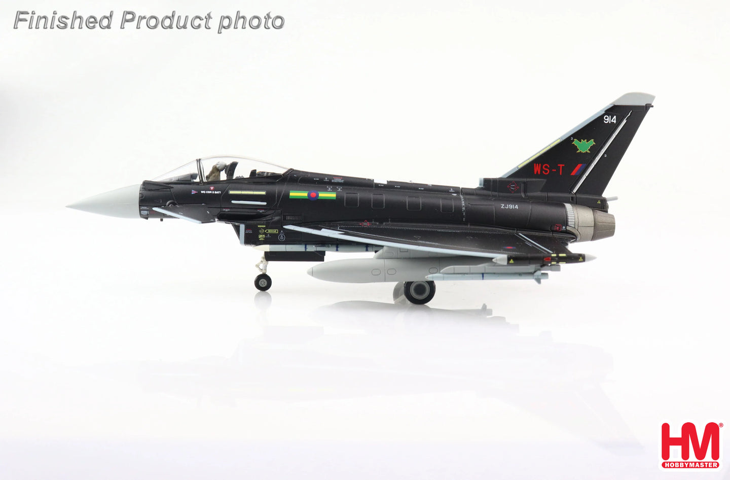 HOBBY MASTER EUROFIGHTER TYPHOON FGR4 AGGRESSOR ZJ914